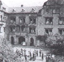 historisches Bild der Altenpflegeschule