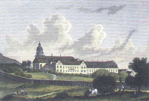 historisches Bild des Nonnenklosters