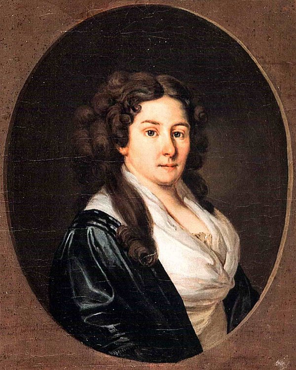 Altes Gemälde – ein Portrait einer Frau